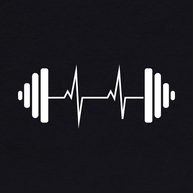 Dumbbell heartbeat - gym motivation by Sezoman